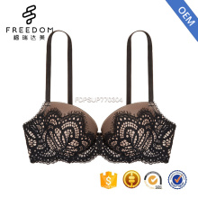 Élégant sexy sous-vêtements femmes sexy indien filles images demi-tasse en dentelle soutien-gorge à armatures